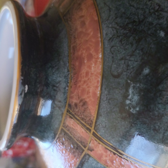 Vintage WBI Porcelain Chinese Equestrian Vase - Picture 11 of 11